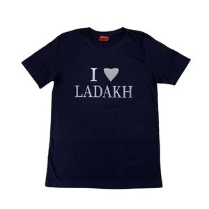 PRICE FIRM🚨 Spring I Love Ladakh Crewneck Short Sleeve Tee Large